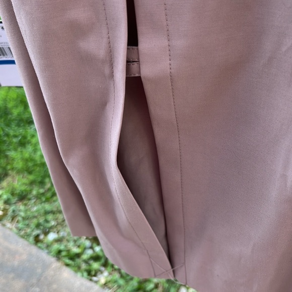 Women's London Fog Double Breasted Trench Coat - Picture 7 of 8